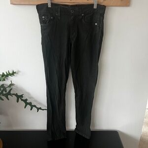 AG The Beau - black faux leather